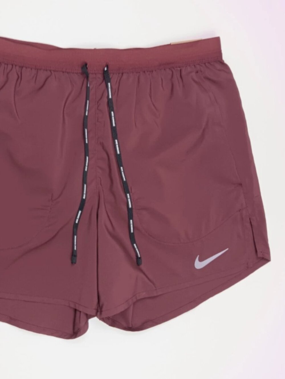 Nike Dri-Fit Flex Stride 5" Mens Lined Running Shorts Size S CJ5453-652 Burgundy